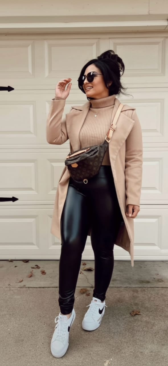 Leather Basic Leggings