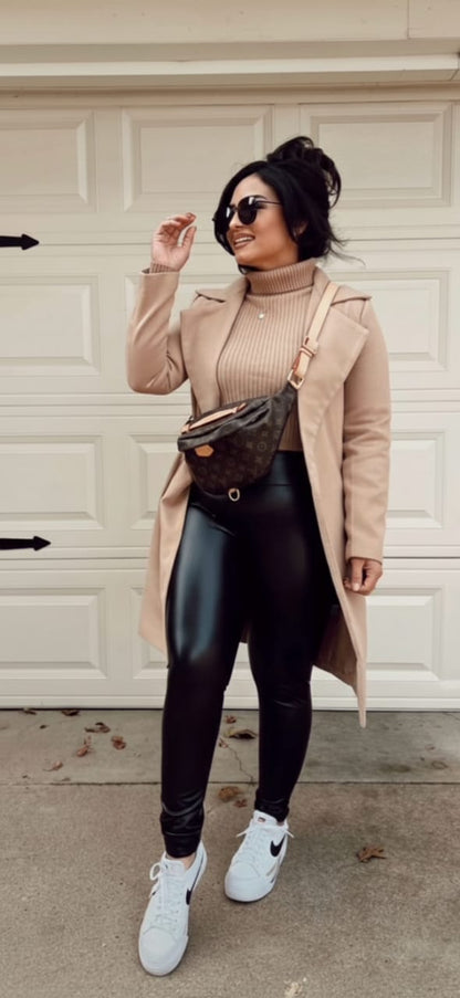 Leather Basic Leggings