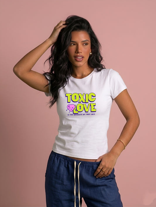 Printed Cotton Tee (Toxic)