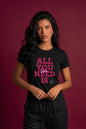 Printed Cotton Tee (Needs love)